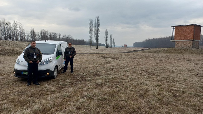 Az FV. Zrt. életmentő kollégái láthatók a képen: Kis-Juhász Adi és Boros Gábor.