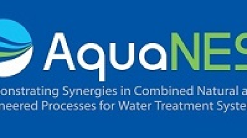  The image shows the AquaNES logo.