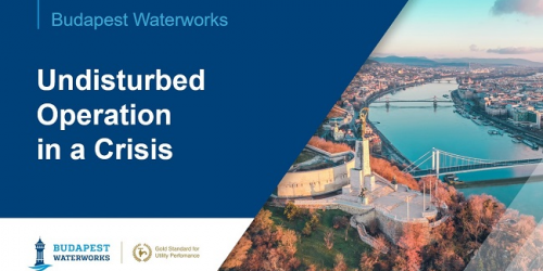 Budapest Waterworks’ management presents: undisturbed operation even in crisis