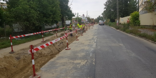 A Berlini utcával együtt az út alatt húzódó vízhálózat is megújult